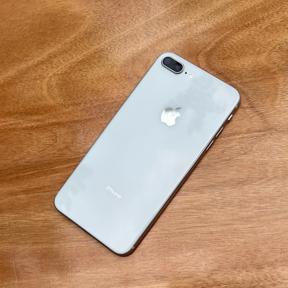 Apple iPhone 8 Plus Silver Back Frame Housing With Battery + Small Parts